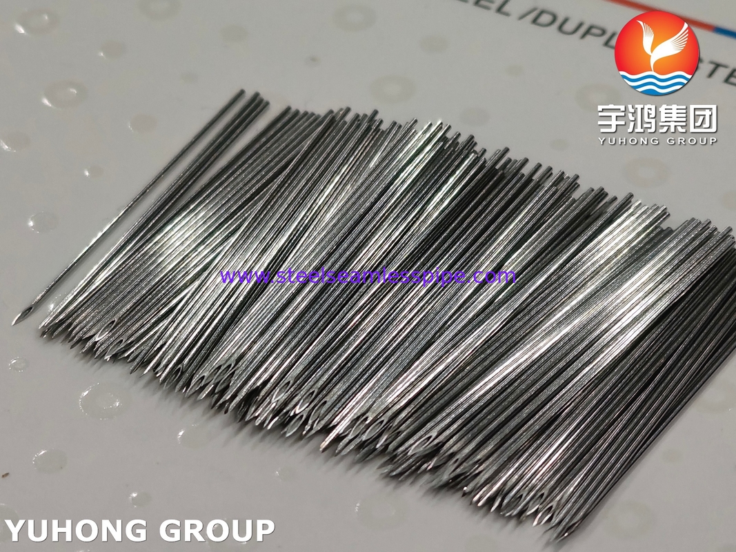 سوزن تزریقی پزشکی 24G، 0.55*32MM، لوله سوزن فولاد ضد زنگ