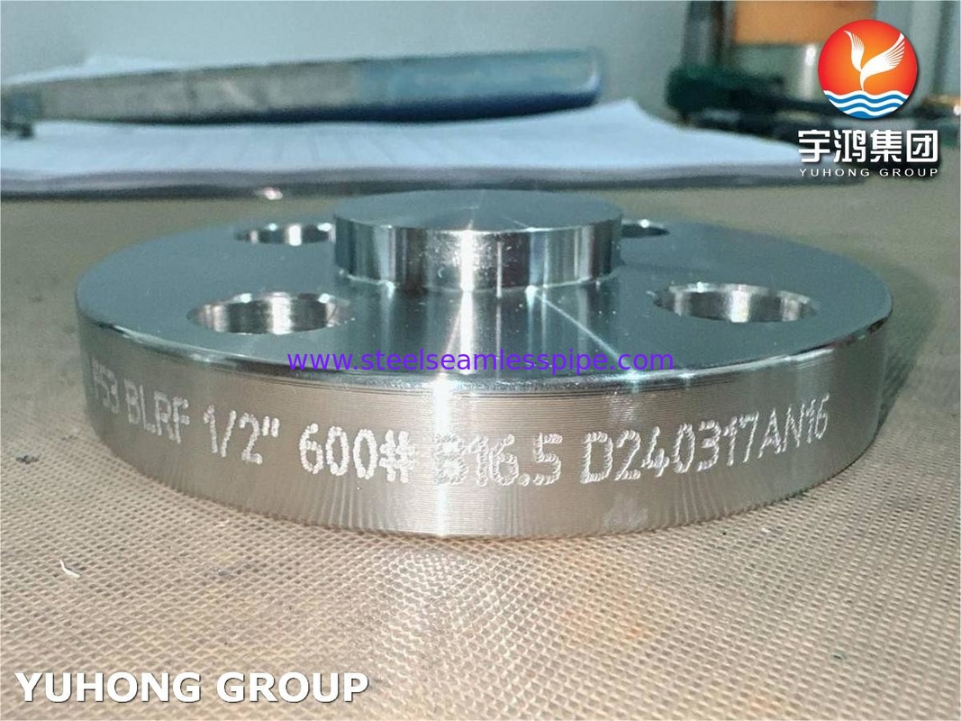 ASTM A182 F53 دو فلز فولاد جعل شده B16.5 برای نفت و گاز