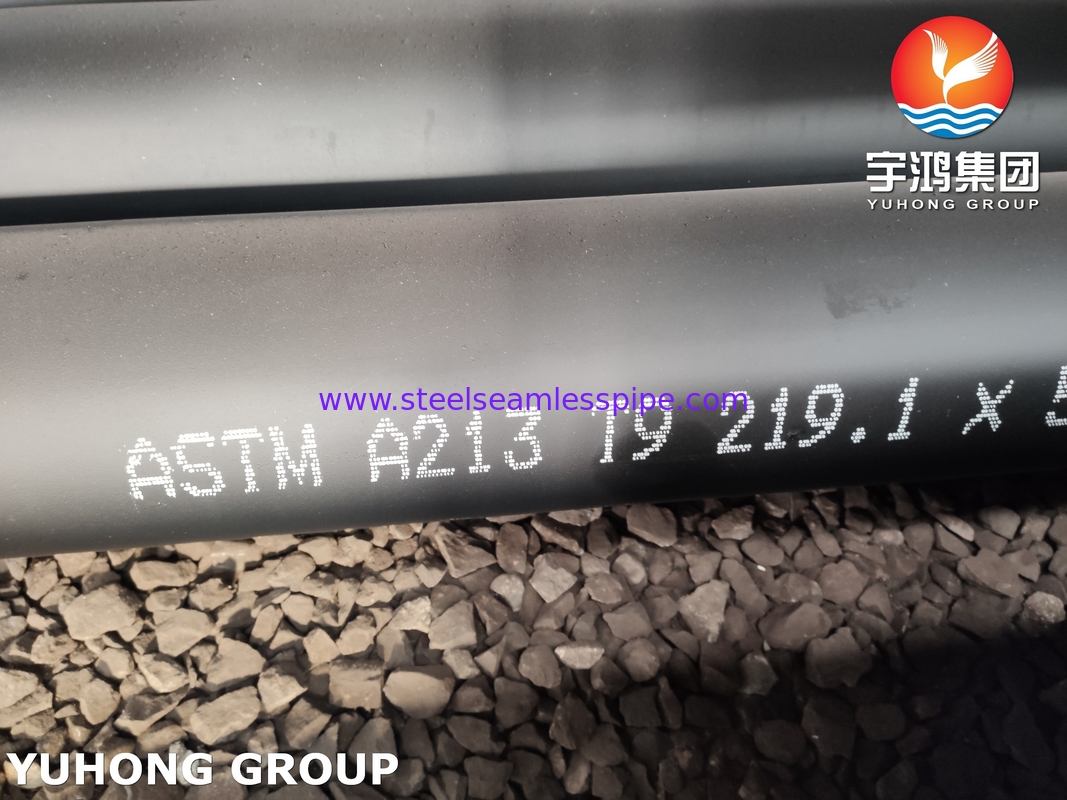 لوله فولادی آلیاژی ASME SA213 / ASTM A213 T9 برای سوپرهیتر بویلر و مبدل حرارتی