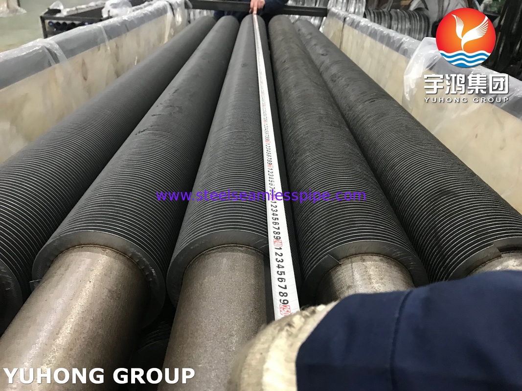 ASTM A213 T9 HFW Fin Tube از آلیاژ فولاد برای وضعیت فشار بالا