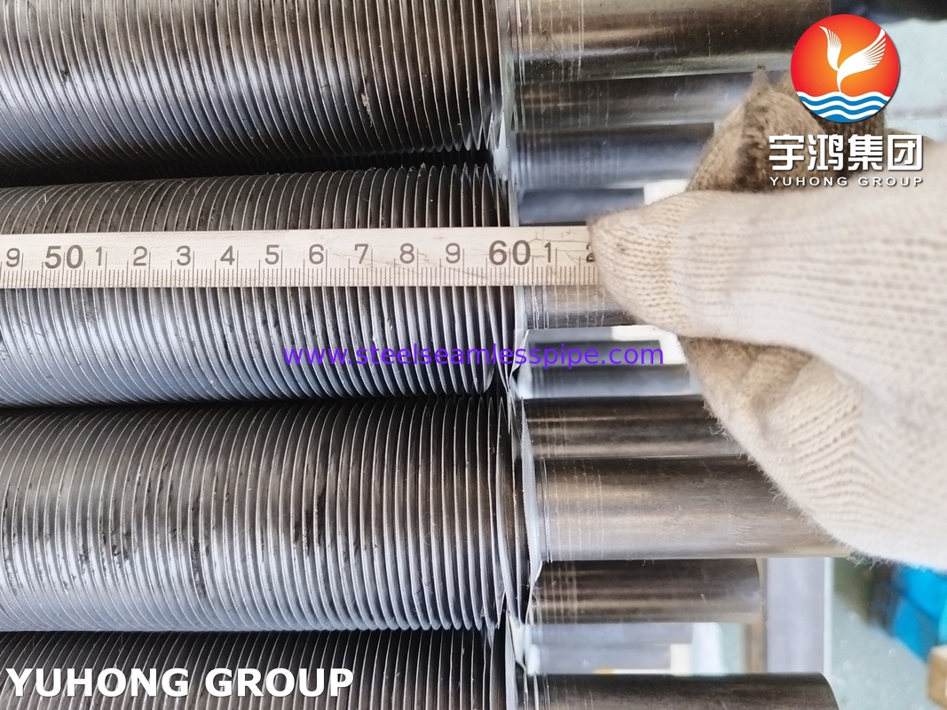 ASTM A213 T5 Fin Tube With Embedded G Type برای کاربردهای خوردگی متوسط و فشار بالا