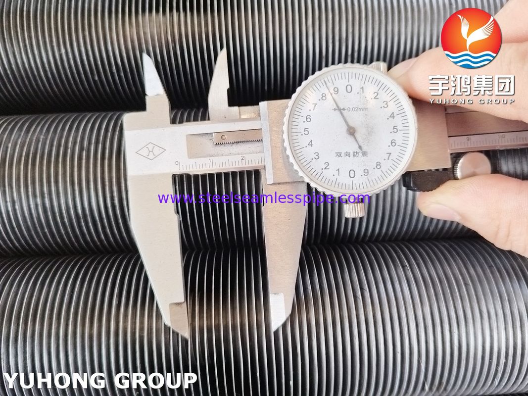 ASTM A213 T5 Fin Tube With Embedded G Type برای کاربردهای خوردگی متوسط و فشار بالا