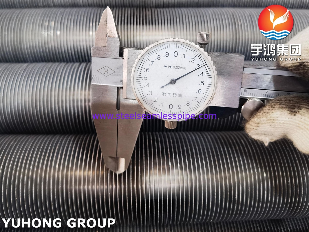 ASTM A179 نوع G لوله ی فلک دار، آلومینیوم 1060، برای مبادلات گرما