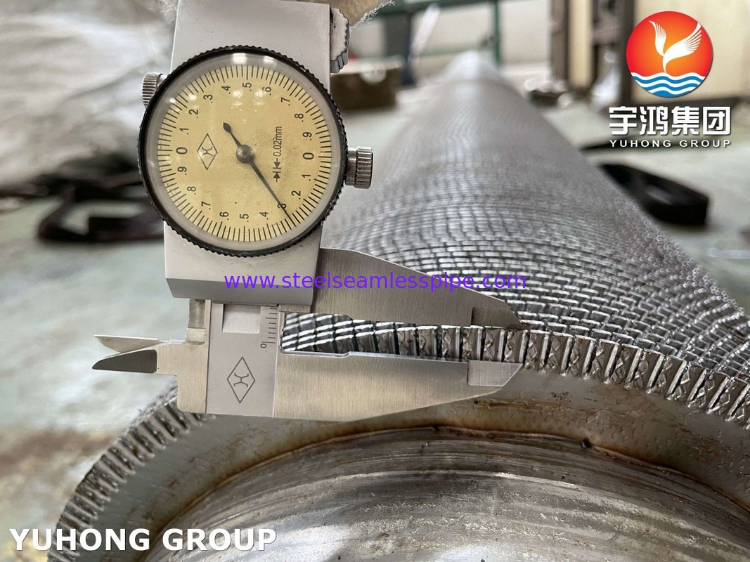 ASME SA312 TP347 لوله HFW از فولاد ضد زنگ با نوار فلک ضد زنگ برای اقتصاد