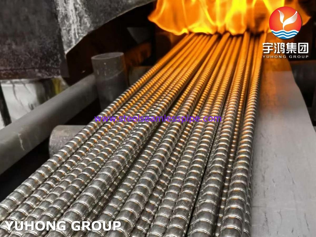 ASME SA312 / ASTM A312 TP310S لوله بالدار لوله ای برای مبادله گرما