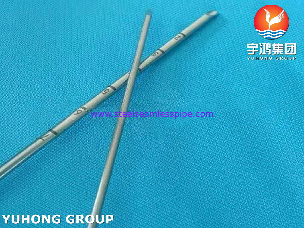 SUS304 ISO9626 20G لوله بیوپسی سوزن فولاد ضد زنگ برای استخراج نمونه های بافت 0.9 * 0.15MM