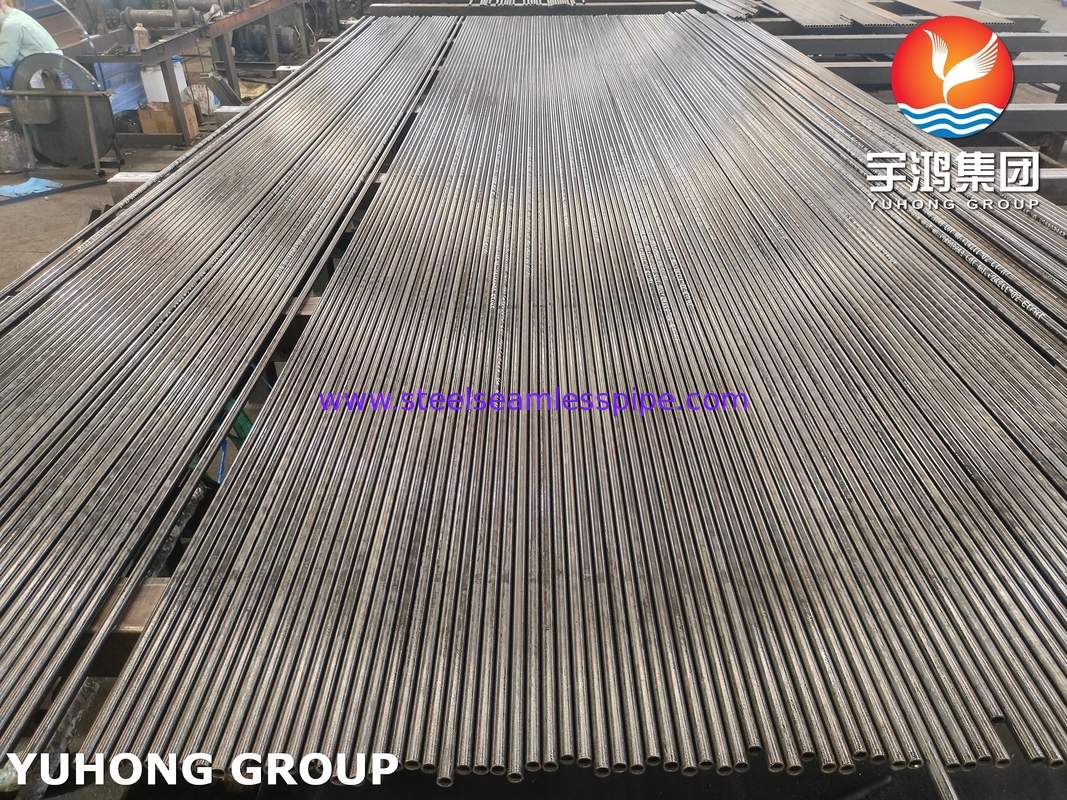 ASTM A213 T5 K41545 لوله فولادی آلیاژ کرومیوم مولیبدنوم بدون درز برای تجهیزات مبادله گرما