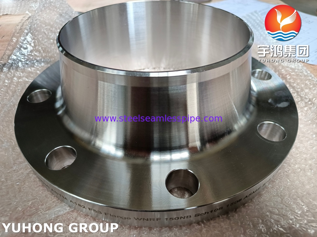 فرش دوگانه فوق العاده 2507 ASTM A182 F53 UNS S32750 فرش گردن جوش دوگانه فوق العاده