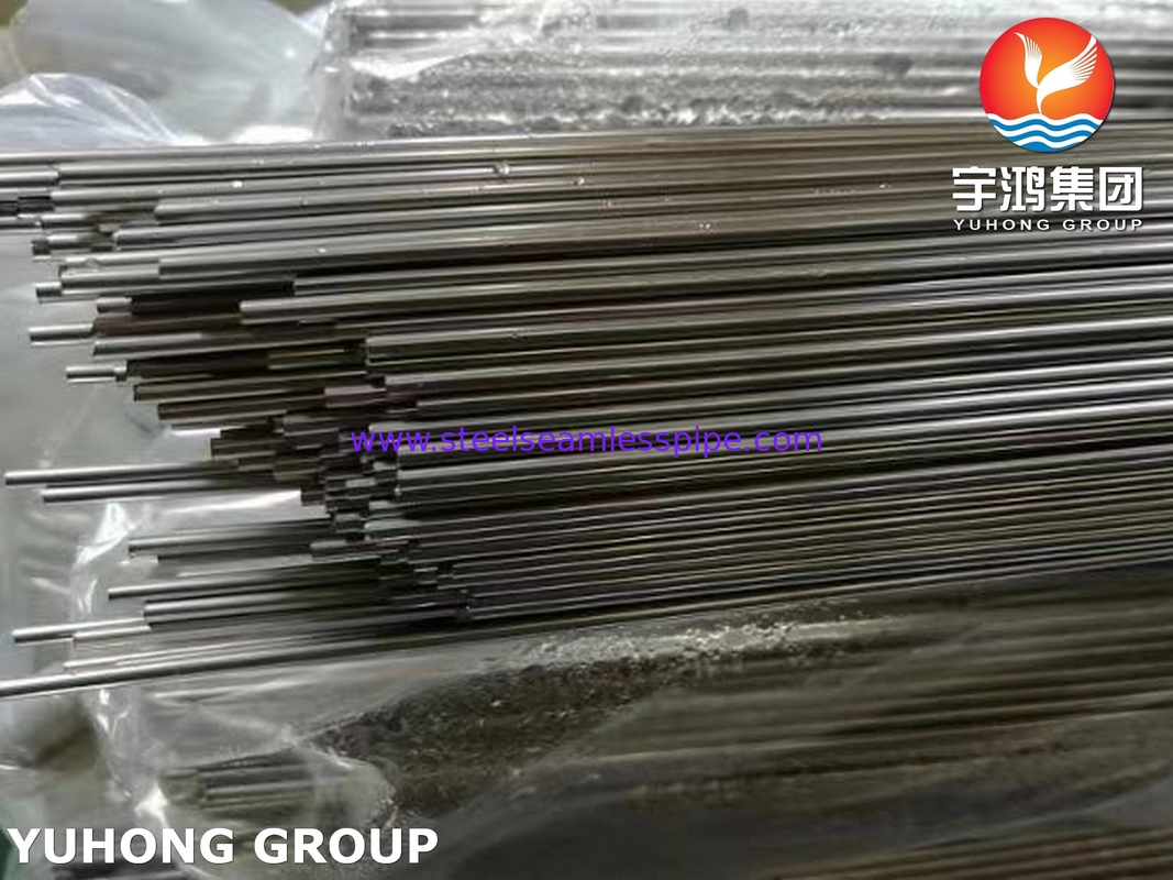 11G 3MM فولاد ضد زنگ پزشکی 304 لوله موی برای تولید لوله سوزن ، ISO9626