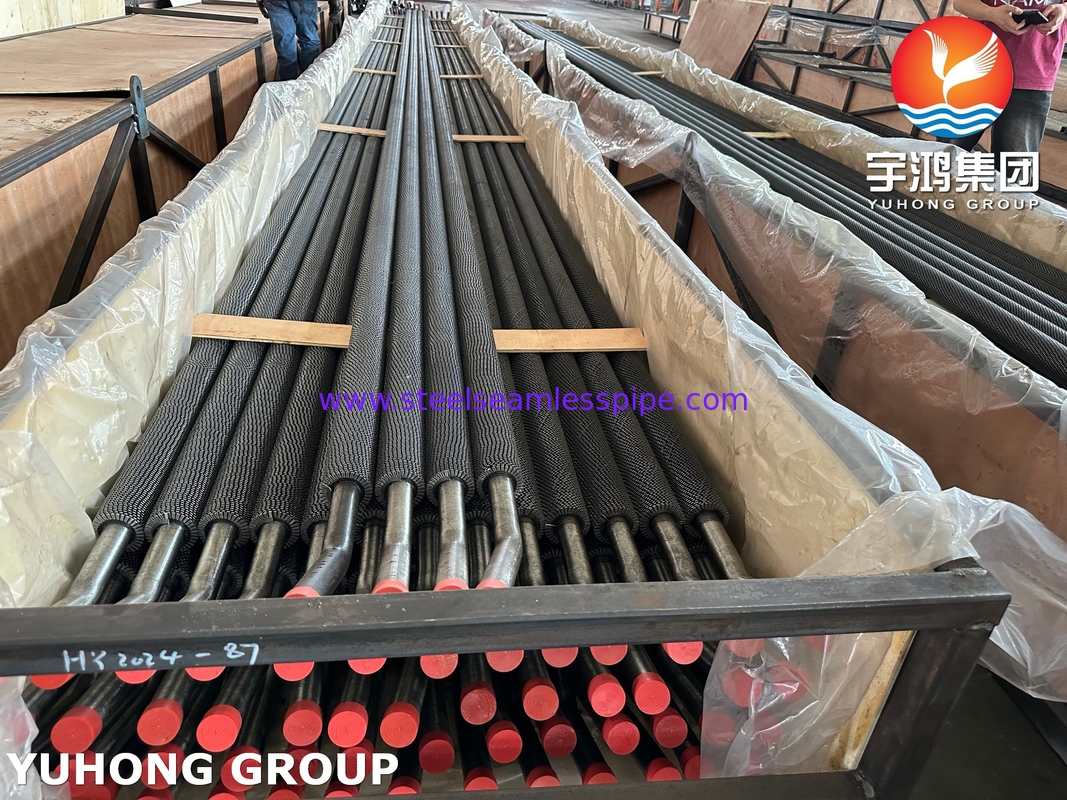 ASME SA213 T22 Fin Serrated با لوله برای مبادله گرما و خنک کننده هوا