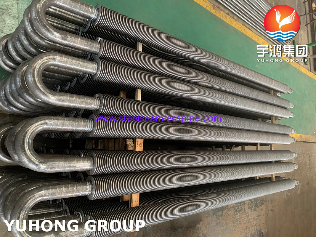 ASTM A106 GR.B نوع HFW Fin Tube برای دیگ های حرارتی و هواگرمکن