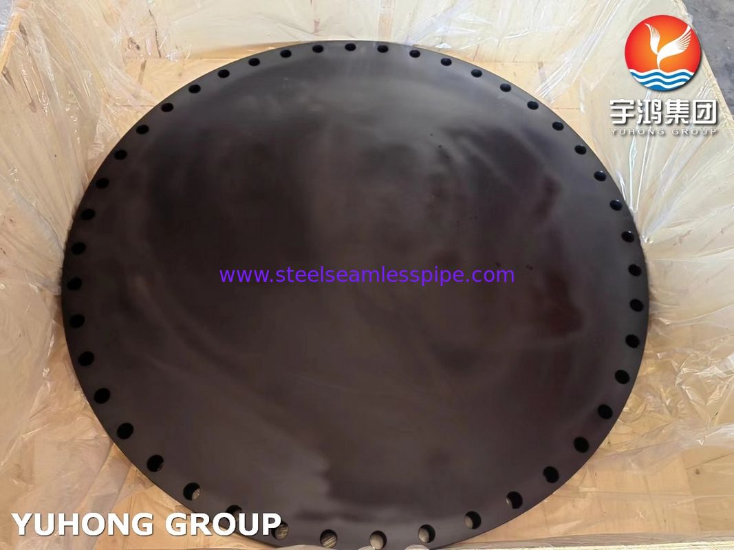 ASTM A105 فلنج گلوله ای فولادی کربن - B16.47 سری B، کلاس 300/600، اتصال لوله