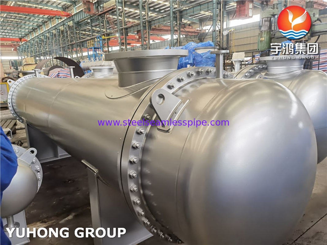 API 660 شیل و لوله مبادله گرما TEMA استاندارد ASME U Stamp ASME VIII