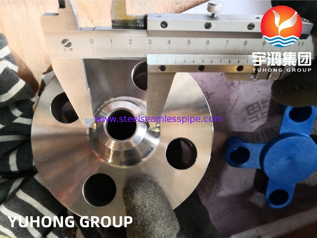 فلنج آلیاژ نیکل اینکونل 600 (آلیاژ 600، UNS N06600)، ASTM B564 / ASME SA564، جوش گردن با سطح برجسته (WNRF)