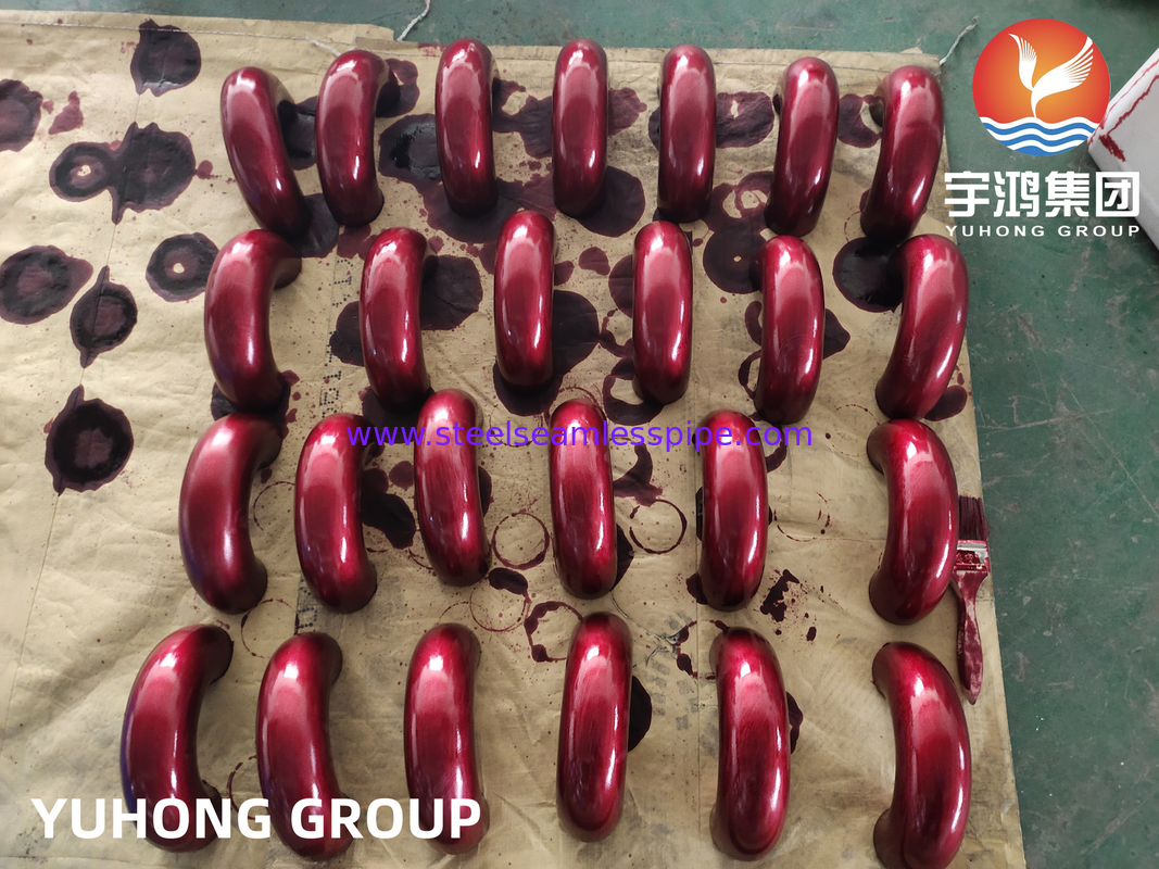 آرنج خمشی فولاد دوبلکس ASTM A815 S32205 برای نیروگاه خط لوله