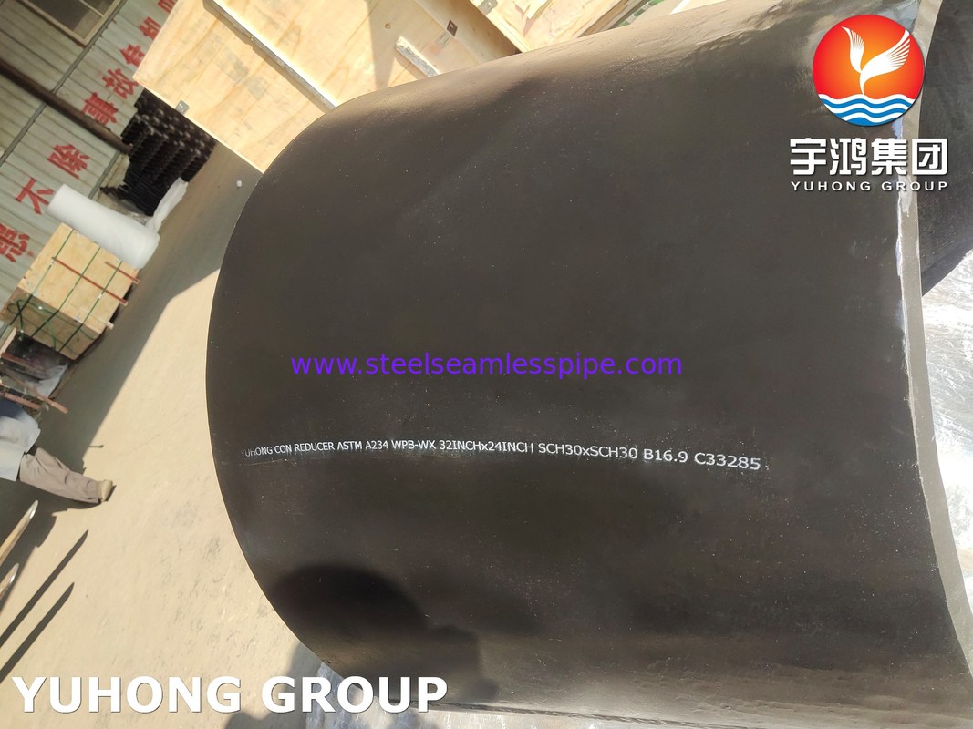 ASTM A234 WPB -WX Butt Weld Pipe Fittings Oil Gas Chemical B16.9 کودهای شیمیایی