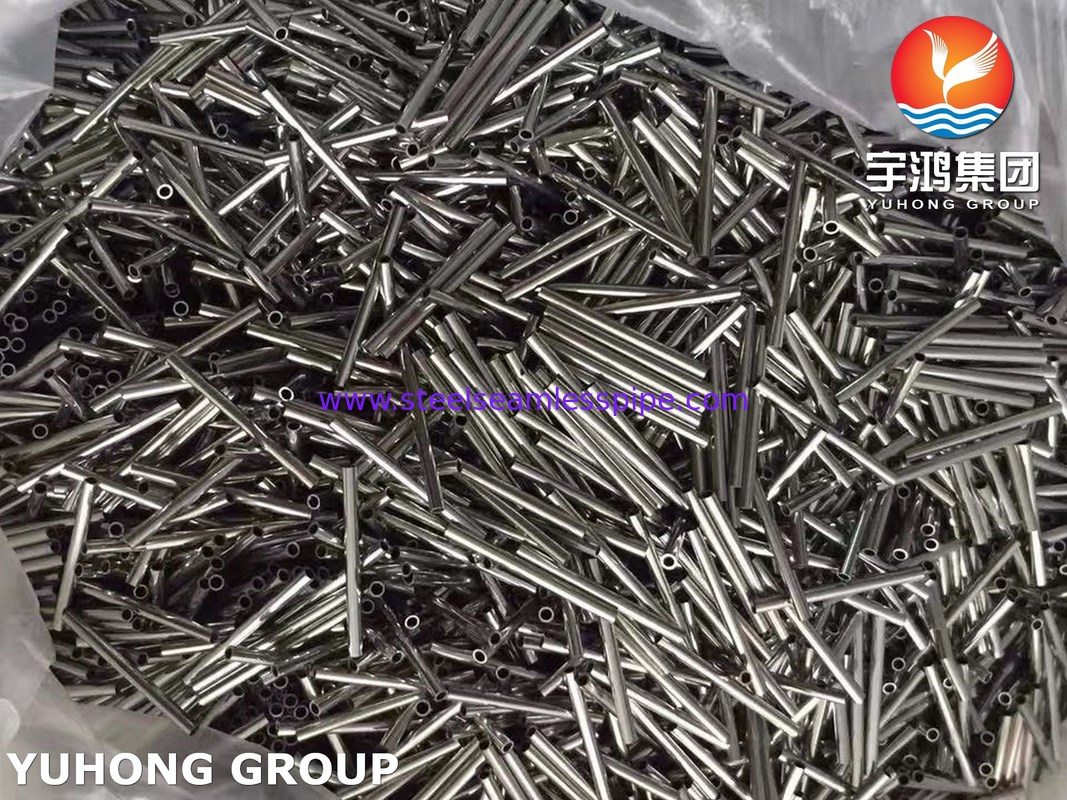 لوله موئین دقیق مهندسی شده استیل ضد زنگ 304 SS با قطر 1.1 میلی‌متر برای مصارف پزشکی ISO9626