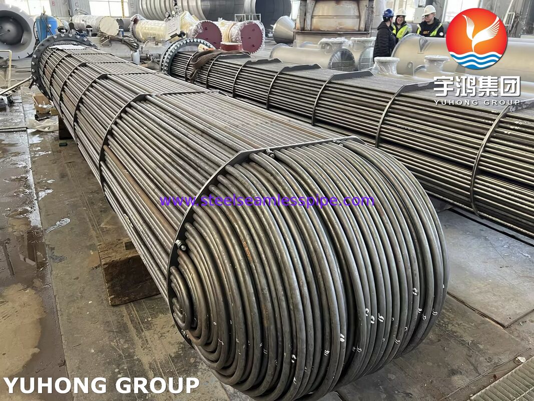 لوله مبادله گرما SA350 LF2 CL1 لوله صفحه SA334 Gr.6 U Bend Tube