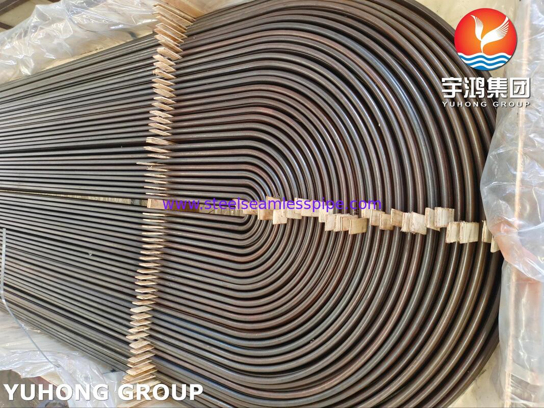 لوله خم U شکل ASTM A179 - فولاد کم کربن بدون درز سرد کشیده شده برای کاربردهای مبدل حرارتی و کندانسور