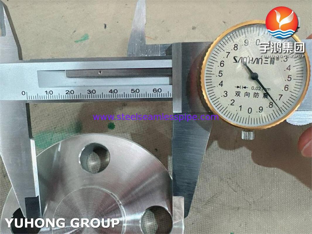 ASTM A182 F53 دو فلز فولادی ضد زنگ ساخته شده و فلج چهره بلند شده B16.5