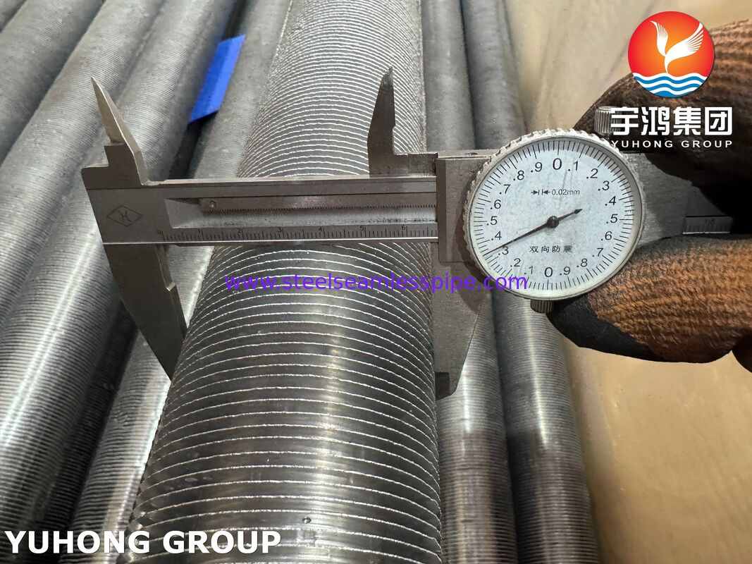 لوله های فلزی استروژن شده - پایه فولاد کربن ASTM A179 / فلز های آلومینیوم 1060 برای مبادلات گرما