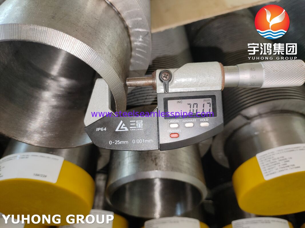 A335 P9 لوله های فلزی HFW برای مبادلات گرما با دمای بالا فلز فولاد کربن