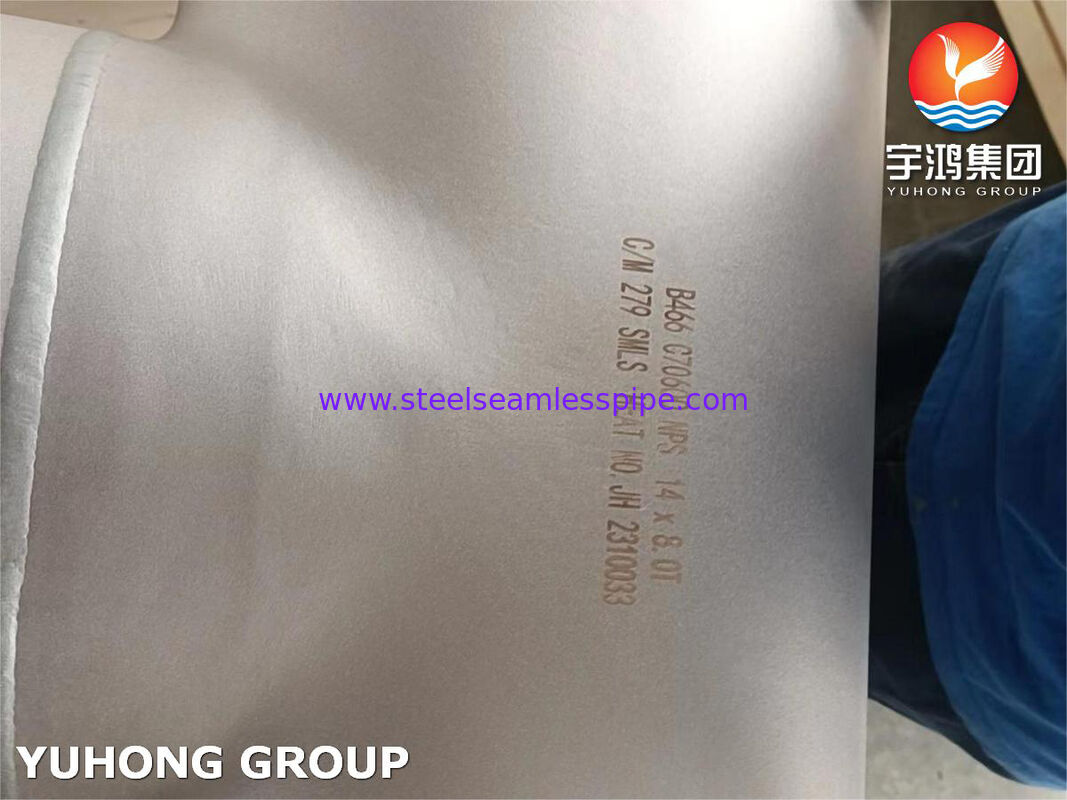 ASTM B466 C70600 تراشه تراش مس-نیکل 90-10 - آلیاژ تراش بدون درز برای سیستم های لوله کشی سرویس خوردگی دریایی