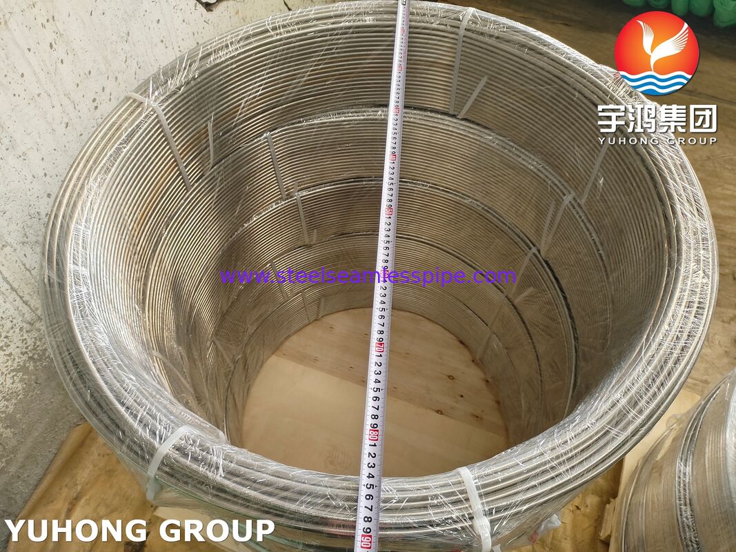 ASTM A269 TP316L از فولاد ضد زنگ لوله روشن لوله گداخته شده برای کاربرد مایعات صنعتی