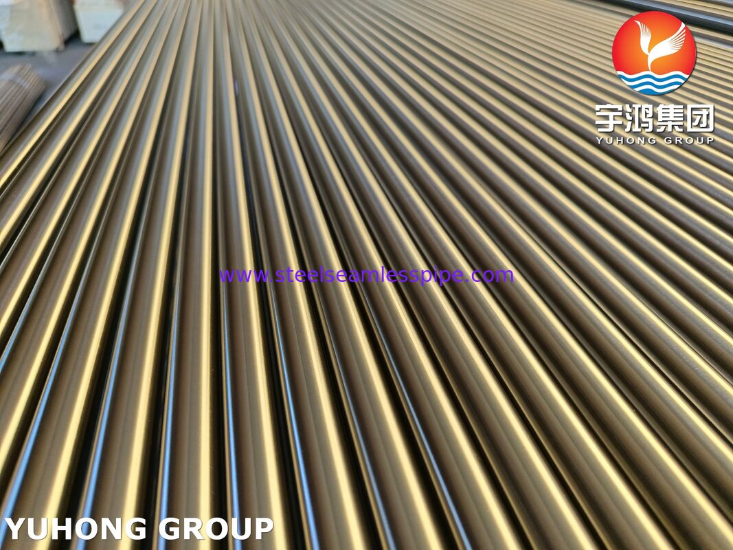 ASTM A213 TP321H لوله بدون درز از فولاد ضد زنگ روشن و ضد خوردگی و مقاومت در برابر گرما برای مبادلات گرما