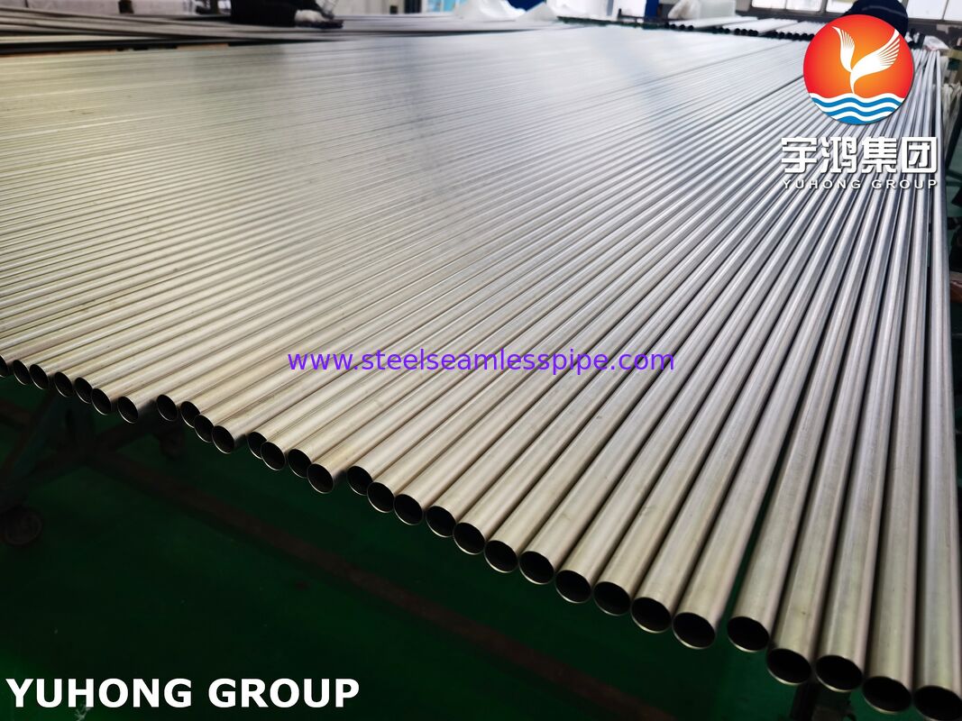 لوله های تیتانیوم لوله های آلیاژ تیتانیوم ASME SB338 UNS 50400 برای کاندنسرها، تبخیرگرهای مبادله گرما، سیستم های شیمیایی، تجهیزات دریایی، کارخانه های شورش، نیروگاه ها، تجهیزات فرآیند صنعتی