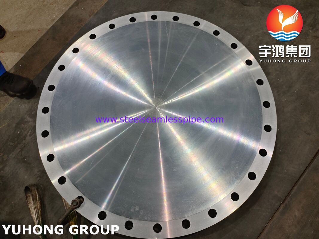 ASME SA350 LF2 CL.1 فلنج بدن جعل شده از فولاد کربن و آلیاژ کم برای دمای پایین