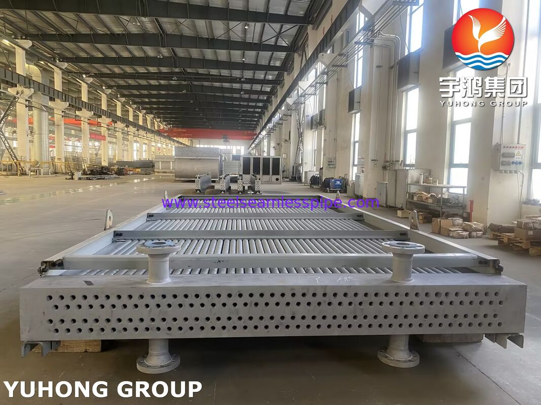 API 661 پیش نویس محرک ASTM A214 لوله آلومینیوم Fin Air Cooler برای پالایشگاه نفت و گاز
