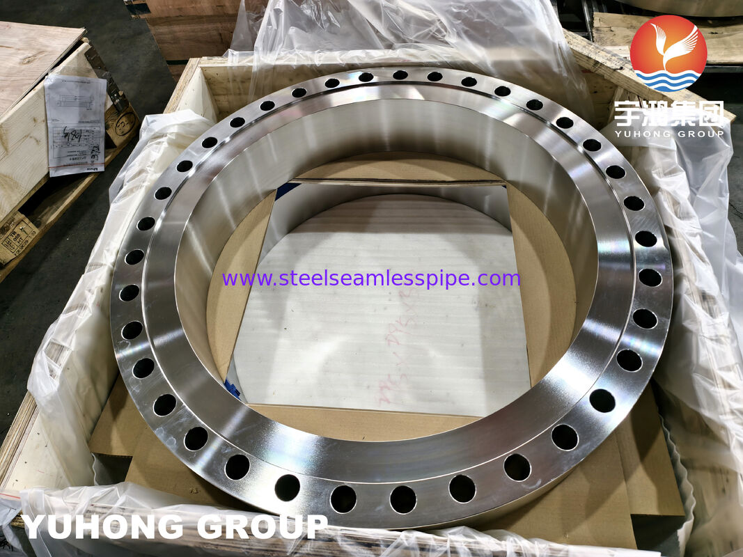 ASTM A182 F316L WNRF فلنج فولاد ضد زنگ برای سیستم های لوله کشی خوردگی