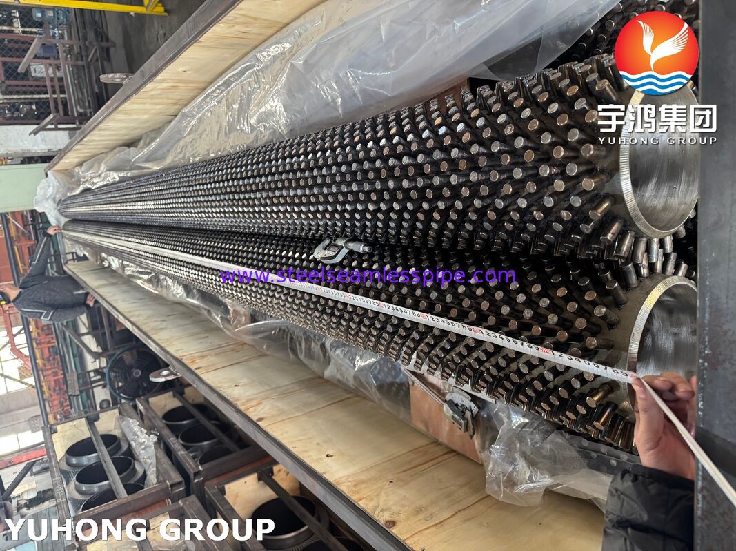 ASTM A335 P22 Studded Fin Tubes Manufacturer for High-Temperature Heat Transfer Applications
