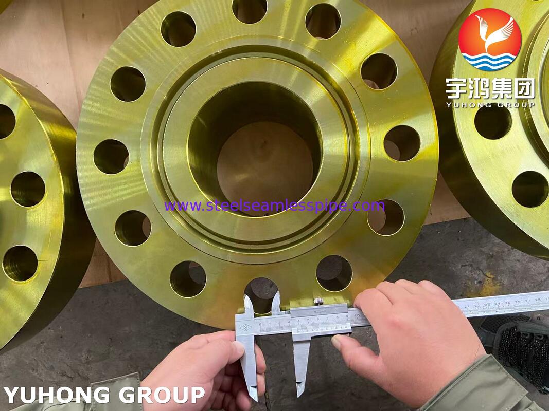 ASTM A694 درجه F42 فلج فولاد کربن فلج گردن جوش WNRTJ
