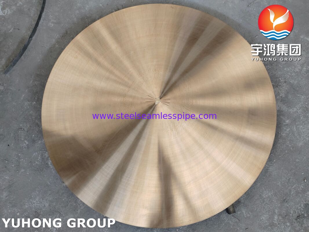 ASME SB171 UNS C46400 فلز برنج دریایی حلقه خالی سفالی آلیاژ مس
