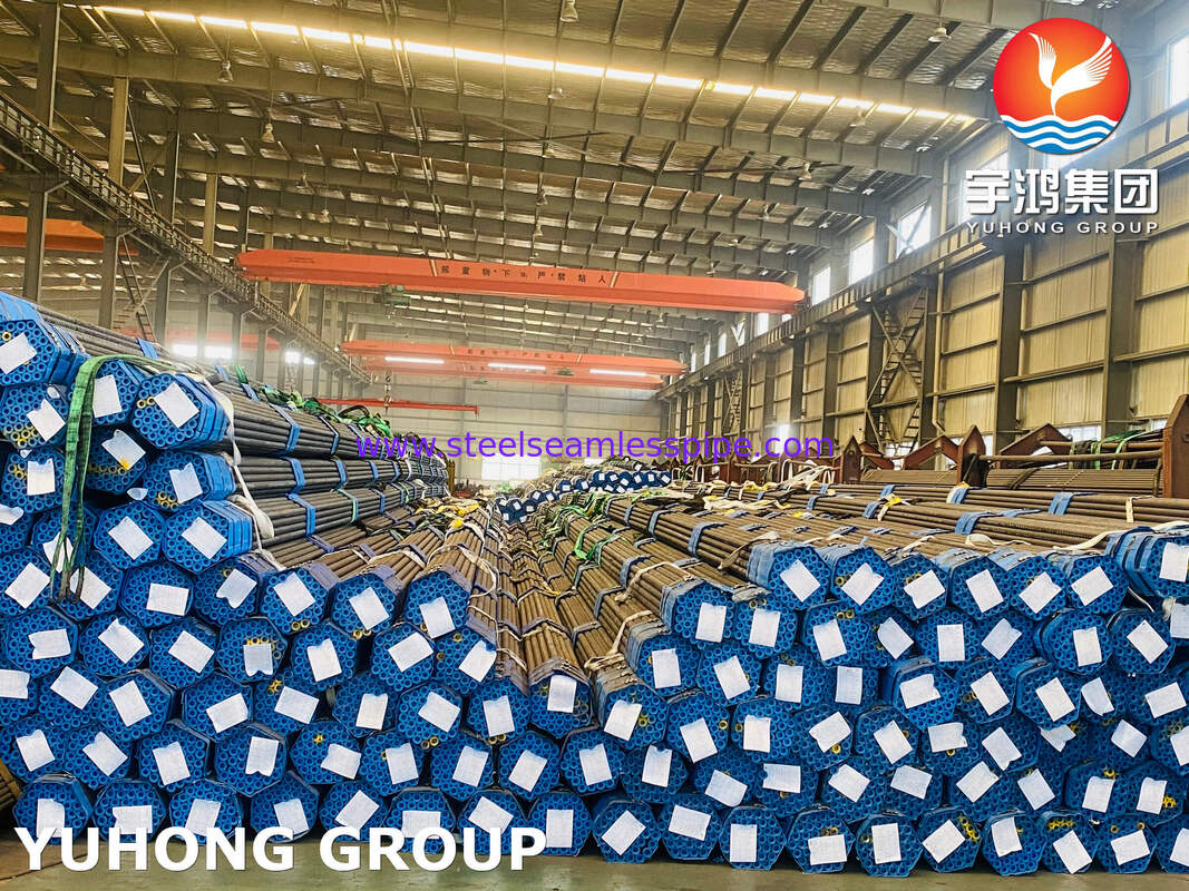 لوله های فولادی بدون درز 12Cr1MoVG (12Cr1MoV) TU 14-3-55-2001، GB/T 5310 برای دیگهای بخار فشار بالا و لوله های مبدل حرارتی