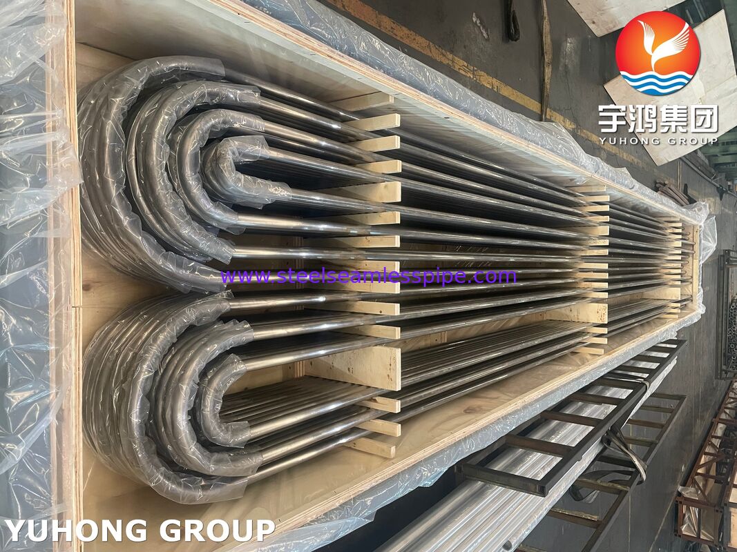 لوله مبادله گرما Monel 400 ASME SB163 UNS N04400 لیوان نیکل