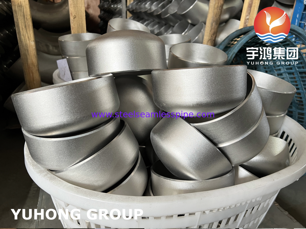 ASTM A403 WP316L فولاد ضد زنگ Butt Weld Cap ASME B16.9 برای لوله های صنعتی