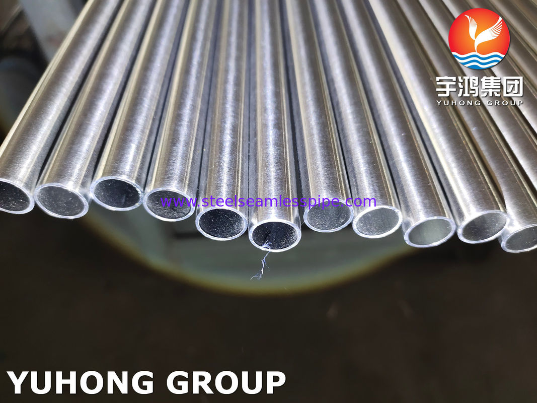 ASTM A269 / ASME SA269 TP316L از فولاد ضد زنگ لوله روشن گرم 320 لوله پولش