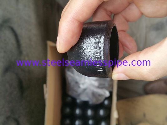 لب به لب جوش اتصالات، ASTM A234 WPB، CAP، BW B16.9، SCH STD، SCH40، SCH80 نقاشی سیاه