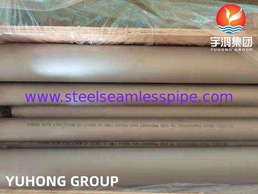 ASTM A790 UNS S32750 (2507, 1.4410)، لوله های فولادی ضد زنگ Super Duplex، PREN> 40