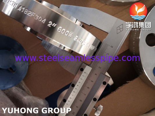 فلنج جوش جوش جوراب SW / SO RF / WN RF فلنج SCH80 1/2 "NB - 24" NB