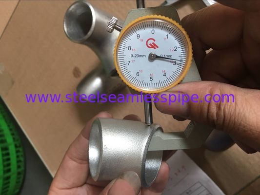 فولاد ضدزنگ اتصالات جوش شیرین کوتاه کوتاه 90 درجه آرنج 1/2 "تا 60" sch40 sch80 sch160 XXS B16.9