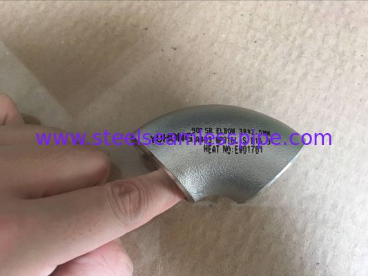 فولاد ضدزنگ اتصالات جوش شیرین کوتاه کوتاه 90 درجه آرنج 1/2 "تا 60" sch40 sch80 sch160 XXS B16.9