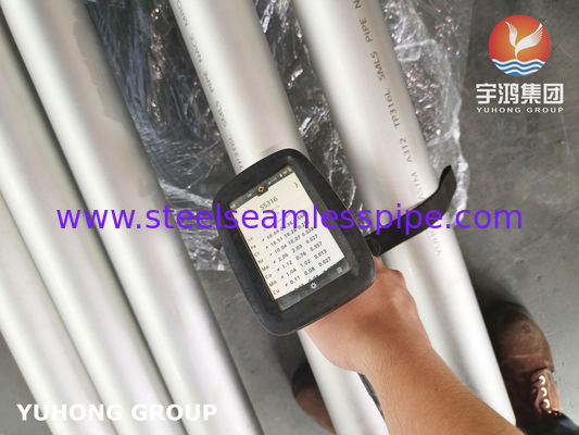 فولاد ضد زنگ لوله بدون درز، ASTM A312 TP316Ti، B16.10 و B16.19، 6M، PE / قرار داشته باشد، سطح به پایان رسید HOT