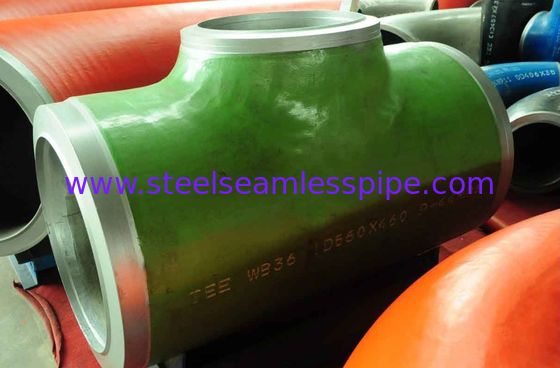 ASTM A234 WPB لب به لب جوش اتصالات لوله های فولادی توپ را روی گوه 1 &quot;SCH40 BW B16.9