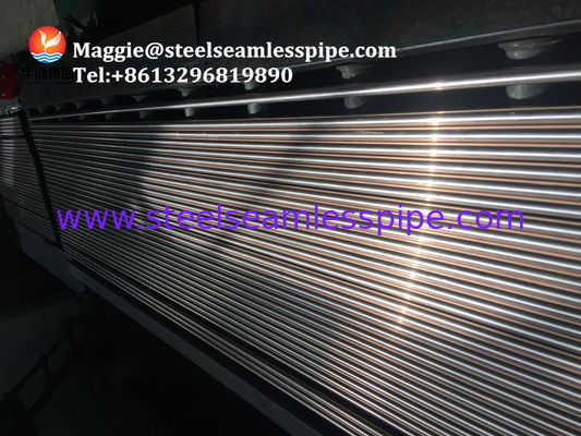 لوله آلیاژی کوپر نیککل برای تبادل گرما ASME SB111 C70600