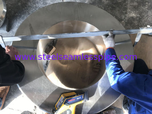 فلنج های فولادی نازل ASME SA182 / ASME SA105 برای مخزن دیگ بخار / مواد شیمیایی
