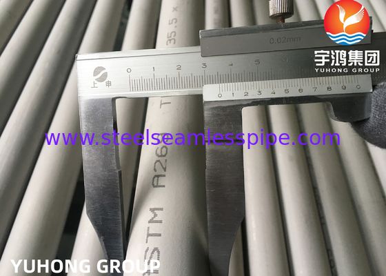 فولاد ضد زنگ لوله بدون درز ASTM A269 TP304L 16 X 1 X 6000 mm آنیل و ترشی